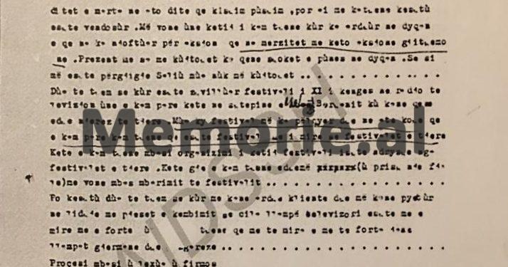 “Kur kam parë boks në kanalet e huaja dhe Festivalin e 11-të të Këngës në Radio Televizion, kam thënë …”/ Dosja hetimore e radioteknikut të Burrelit në 1977-ën