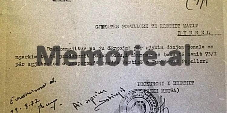 “Ai ngrinte lart teknologjinë e huaj dhe nuk mburrte radiot e Durrësit, ku populli dëgjon zërin e Partisë e muzikën tonë të…”/ Gjyqi ndaj teknikut të televizorëve të Burrelit