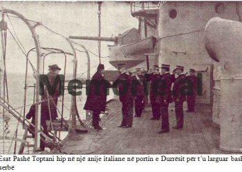 Fotot e rralla nga Lufta e Parë Botërore: ‘Kur kryqëzorët dhe luftanijet e fuqive të mëdha mbërrinin në portin e Durrësit, për të evakuar Esat Pashë Toptanin dhe…’