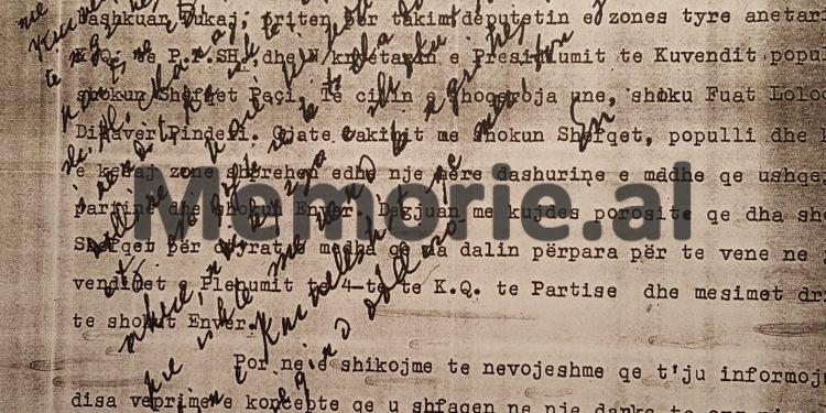 Letra sekrete për Hysni Kapon: “Në prani të Shefqet Peçit, poetët e shkrimtarët Agim Shehu, Matuka dhe Gani, s’e ngritën dollinë e parë për shokun Enver…”/ Ngjarja në Tepelenë në ‘73-in
