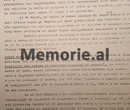 Diskutimi i Mehmet Shehut: “Fatos Arapi në poezitë e tij thotë se ‘këtu te ne s’ka lumturi, s’ka ndjenjë njerzore’, por ai…”/ Pleniumi sekret të ’66-ës