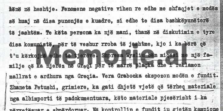 Letra për Ramiz Alinë: “Vera Grabocka përhap modën e huaj, Agron Çobani morri në punë të bijën e …”/ Denoncimet në Radio-Televizionin Shqiptar në ‘82-in