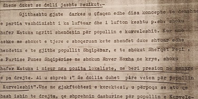 Secret letter to Hysni Kapo: “In the presence of Shefqet Peçi, poets and writers Agim Shehu, Matuka and Gani, did not raise the first toast to comrade Enver…”/ The event in Tepelena in ’73