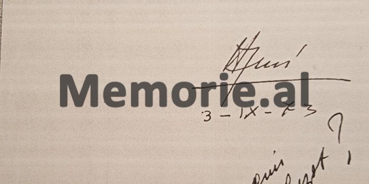 Letra sekrete për Hysni Kapon: “Në prani të Shefqet Peçit, poetët e shkrimtarët Agim Shehu, Matuka dhe Gani, s’e ngritën dollinë e parë për shokun Enver…”/ Ngjarja në Tepelenë në ‘73-in