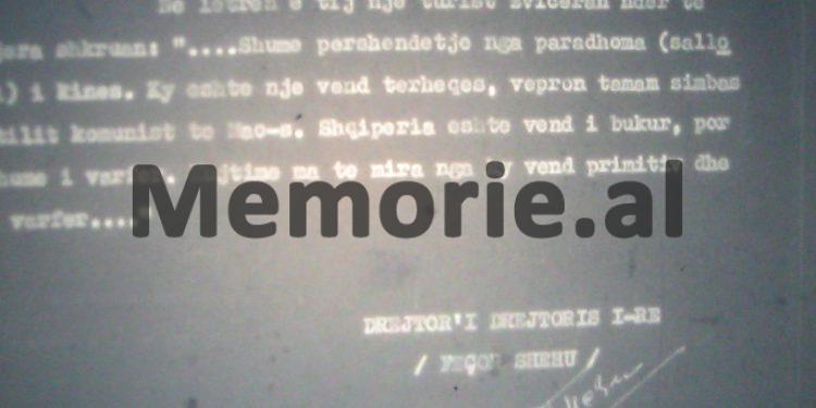 “Në një bisedë të Maqo Çomos me Vangjel Xhomakën në burgun e Burrelit, i ka thënë…”/Informacioni ‘Tepër sekret’ pas ngjarjeve të Pragës në ’68-ën