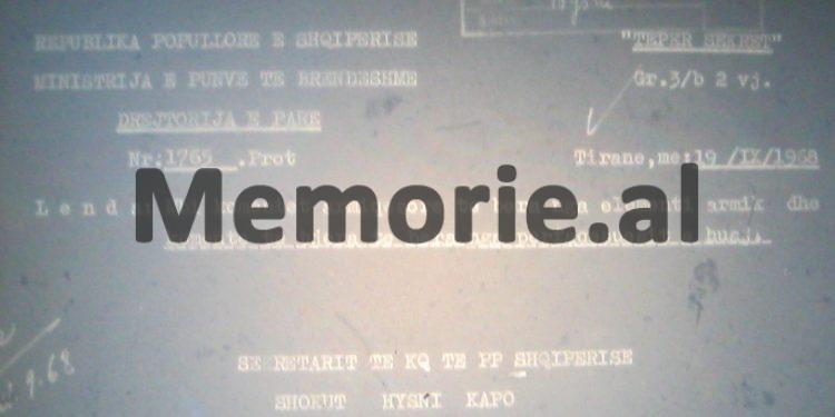 “Në një bisedë të Maqo Çomos me Vangjel Xhomakën në burgun e Burrelit, i ka thënë…”/Informacioni ‘Tepër sekret’ pas ngjarjeve të Pragës në ’68-ën