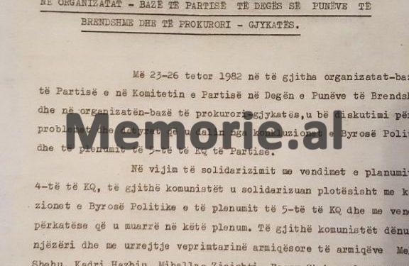 Raporti i Sigurimit: “Në 1979-ën në rrethin e Korçës kishim në përpunim 45 agjentë të zbulimeve të huaja, të cilët…”/ Informacioni për Enver Hoxhën