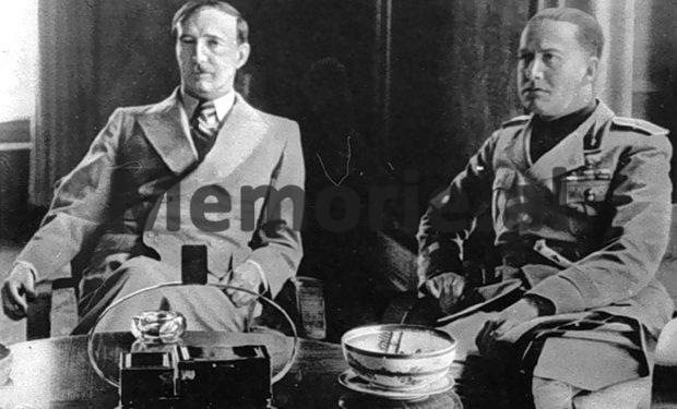 Ahmet Zogu dhe Galeazzo Ciano 1938