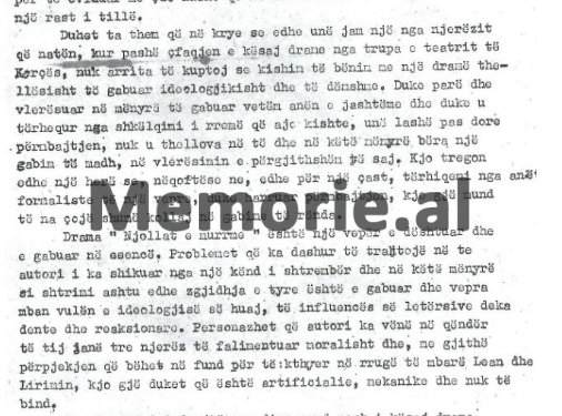 “Njollat e murrme’ është antisocialiste dhe dekadente, prandaj ne duhet të rrisim vigjëlencën siç na mëson shoku Enver…”/ Diskutimi i Nikolin Xhojës dhe Gjergj Vlashit