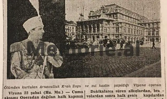 “Fletorja ‘Stunde’ deklaron se dashtunija e Mbretit Zog për baroneshën Maria de Janko, i shkaktoi…”/ Shkrimet e shtypit botëror për atentatin ndaj Zogut në Vjenë më 20 shkurt 1931