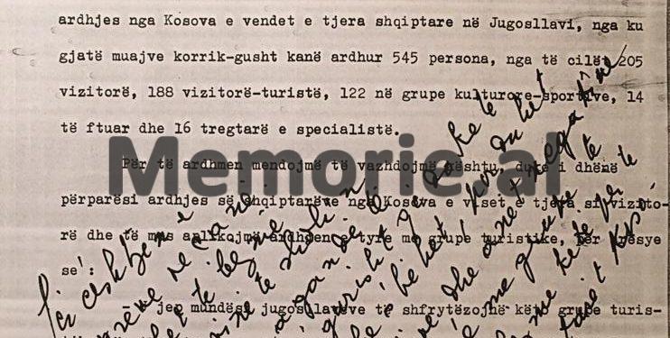 Letra për Enverin: “Në pikën kufitare Zogaj, edhe pse pesë herë u ndez prozhektori, dy armiq nuk u zbuluan dhe të asgjesoheshin…”/ Raporti sekret i Feçor Shehut në 1980-ën