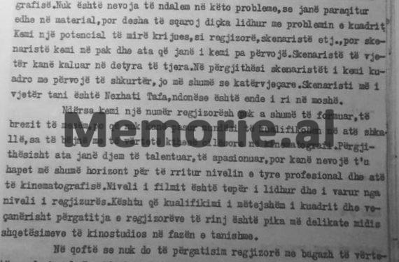 “Përse deri tani ju nuk keni mundur të shisni në Perëndim asnjë nga filmat tanë, apo se Europa …”?!/ Debati i Ramiz Alisë me drejtuesit e Kinostudios në sekretariatin e Komitetit Qendror, në 1990-ën