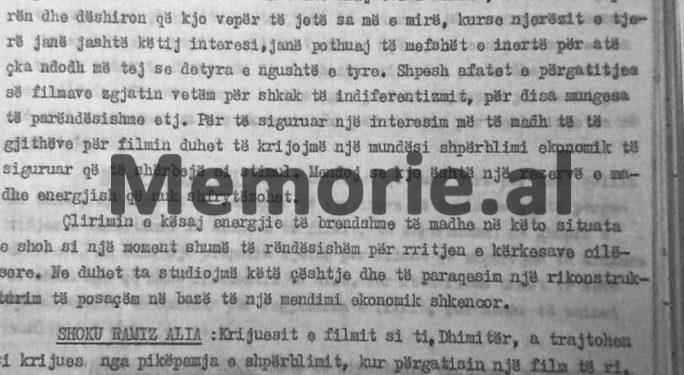 “Teodor Laço; një producent zviceran na kërkoi me qera atelietë për 500 mijë dollarë…”?!/ Debati i Ramiz Alisë me drejtuesit e Kinostudios në sekretariatin e Komitetit Qendror, në 1990-ën