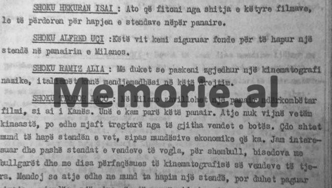 “Teodor Laço; një producent zviceran na kërkoi me qera atelietë për 500 mijë dollarë…”?!/ Debati i Ramiz Alisë me drejtuesit e Kinostudios në sekretariatin e Komitetit Qendror, në 1990-ën