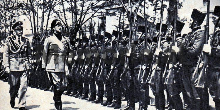 Riza Kaca, matjani trim që refuzoi të bënte betimin para flamurit italian në Parma, në tribunën ku ishin Mbreti Viktor Emanueli dhe Benito Musolini