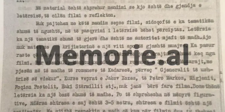 Ramiz Alia: “Në Institutin e Arteve nuk shkoi njeri në mbledhjet e hapura të organizatës bazë, se atje nuk i duan komunistët…”/ Debatet për kinematografinë në Komitetin Qendror, në ’90-tën
