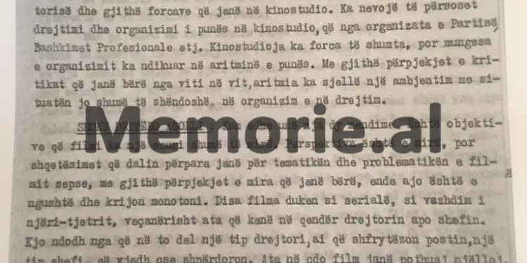 Ramiz Alia: “Në Institutin e Arteve nuk shkoi njeri në mbledhjet e hapura të organizatës bazë, se atje nuk i duan komunistët…”/ Debatet për kinematografinë në Komitetin Qendror, në ’90-tën