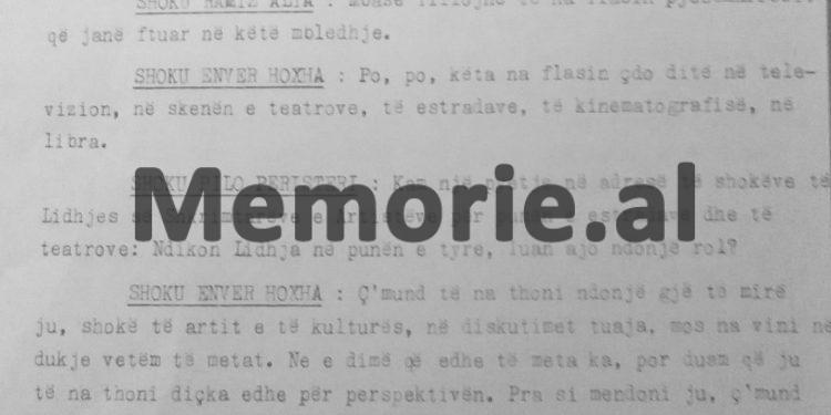 Diskutimi i panjohur i Pirro Manit: “Ne kemi mbajtur afër djem të rinj, si: Pecani, Minga, Prifti dhe Qirjaqi, të cilët…”/ Mbledhja me Enver Hoxhën në Komitetin Qendror, maj, 78