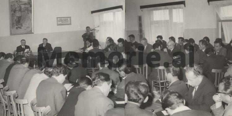 Fjala e Enver Hoxhës: “Disa romane, si të Shuteriqit, të Spasses, ose të Gjatës etj., janë shumë të mira, por do bënim gabim t’i krahasojmë me…/ Takimi me shkrimtarët dhe artistët në ’57-ën