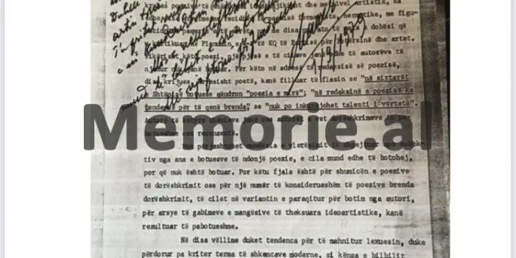 Dokumenti sekret: “Këto poezi janë të huaja për artin tonë, të mos i bëhet asnjë lëshim dhe t’i shkohet deri në fund….”/ Shënimi i Ramiz Alisë që burgosi Visar Zhitin në ’79-ën