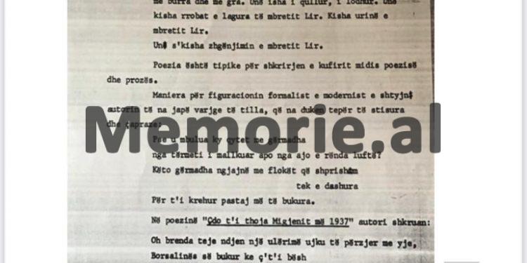 Dokumenti sekret: “Këto poezi janë të huaja për artin tonë, të mos i bëhet asnjë lëshim dhe t’i shkohet deri në fund….”/ Shënimi i Ramiz Alisë që burgosi Visar Zhitin në ’79-ën