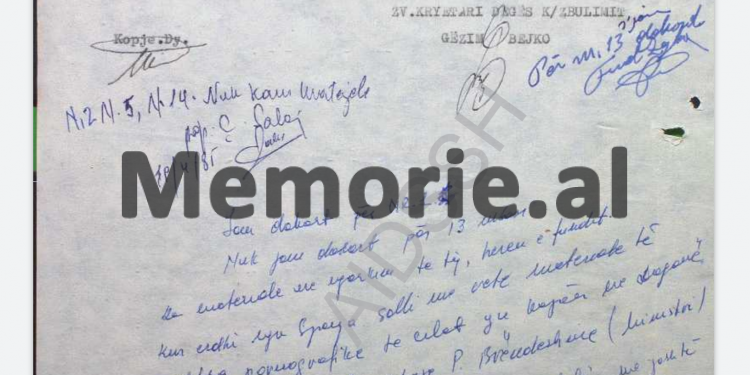 “Agjenti ‘Shqiponja’ njofton se Aleksandër Kondo ka marrë flori e 1000 dollarë me vete dhe ai ka pretendime për trupin e tij të bukur në Hollivud…”/ Raportet e Sigurimit të Shtetit