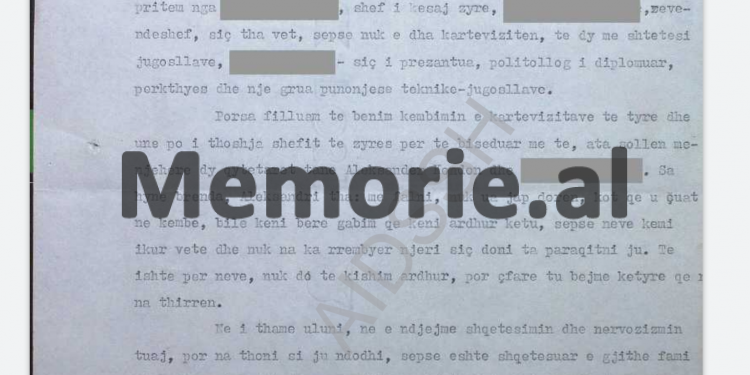 “Në zyrën e Komisariatit të Lartë të OKB-së për Refugjatët në Beograd, Kondo tentoi të na godiste me tavllën e duhanit dhe na…”/ Raporti i “Blerimit” për Ministrinë e Jashtme në Tiranë