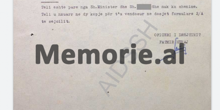 “Kondo dhe Sukniqi po e intensifikojë veprimtarinë armiqësore dhe ndaj tyre të shfrytëzoni këtë agjenturë në Beograd, Romë e New York…”/ Relacioni i Sigurimit të Shtetit