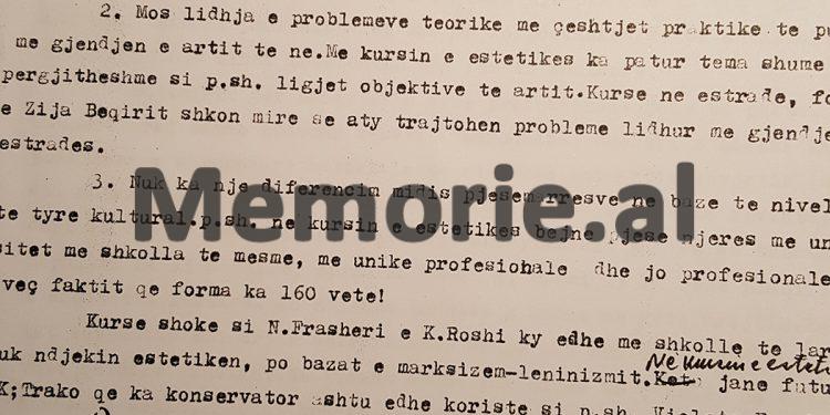 Letra për Enver Hoxhën: “Ramadan Sokoli dhe Margarita Kristidhi nuk duan t’ja dinë ç’bëhet në vendin tonë, e pëshpërisnin poshtë e lart…”/ Akuzat dhe denoncimet ndaj shkrimtarëve e artistëve të Tiranës