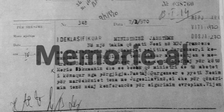 “Të shikohet me kujdes qëllimi i vërtet i ardhjes së saj dhe njerëzit që e shoqërojnë, pasi…”/ Dokumentet e panjohura për Shenjtoren e famshme, nga 1969-ta, në ’89-ën
