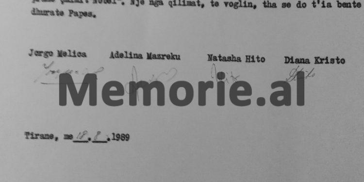 “Edhe pse shoqja Nexhmije dhe shoku Reiz Malile i kërkuan të fliste diçka për Kosovën, shoqëruesja e Nënë Terezës me origjinë nga Peja…”/ Vizita në Shqipëri në gusht ’89