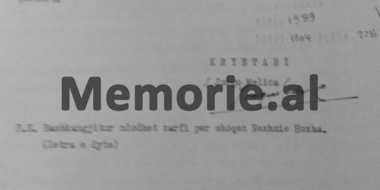 Secret file: “After visiting the ‘Enver Hoxha’ Museum, Mother Teresa asked to meet with her friend Nexhmije and prepared a special envelope, where…” / Report on the famous charity in ’89