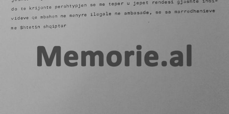 Secret file: “After visiting the ‘Enver Hoxha’ Museum, Mother Teresa asked to meet with her friend Nexhmije and prepared a special envelope, where…” / Report on the famous charity in ’89