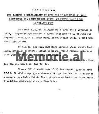 Mao Ce Duni: “Shoku Mehmet, kur keni qenë për herë të fundit në Kinë dhe a jemi takuar bashkë…?! Po ti ambasador, sa vjet ke në Pekin…”?/ Takimi i panjohur i delegacionit shqiptar në ’67-ën në Kinë