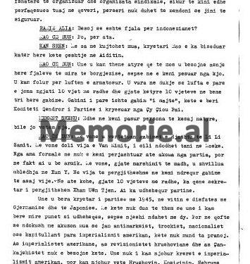 Mao Ce Duni: “Shoku Mehmet, a ishte aq i ashpër Koçi Xoxe, që ju e dënuat dhe ai shkoi në ‘parajsë’…”/ Takimi i panjohur i delegacionit shqiptar në ’67-ën në Kinë