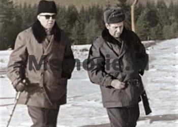 E.Hoxha & M.Shehu ne gjueti