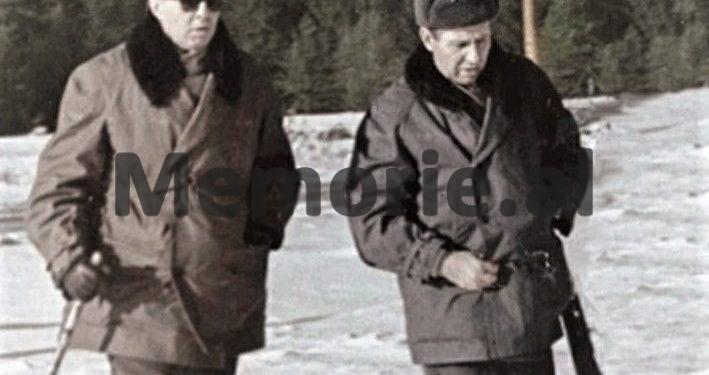 E.Hoxha & M.Shehu ne gjueti