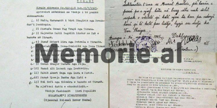 “Në momentet e fundit, kur toga e pushkatimit ishte gati për zjarr mbi 12 të dënuarit me vdekje, major Murat Basha tha…”/ Historia tragjike e besnikut të Mbretit Zog