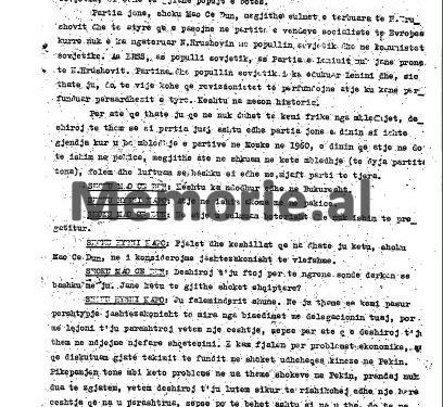 Hysni Kapo: “Shoku Mao, udhëheqja sovjetike tentoi t’i mbante studentët tanë, duke i gënjyer me femra, por nga 1500, vetëm 4 prej tyre…”/ Biseda e panjohur në Wuhan, qershor ‘62