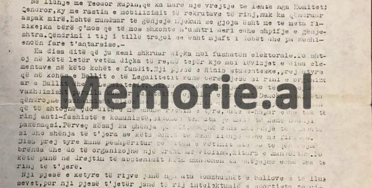Relacioni sekret për Enverin: “Kë të simpatizoj rinia, Agllaia Zoton, që lahet tërë ditën në det dhe pastaj…”?!/ Zbulohen letrat e Adil Çarçanit, për “shthurjen” e rinisë komuniste të Durrësit