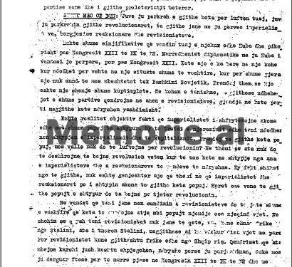 Mao Ce Duni: “Mos kinin frikë se jeni pak, edhe Marksi me Engelsin ishin vetëm në fillim, por idetë e tyre….”/ Takimi i panjohur me Hysni Kapon dhe Ramiz Alinë më 29 qershor ’62, në Wuhan