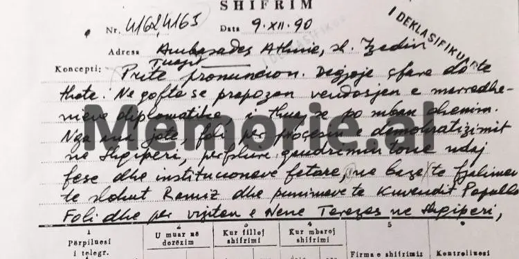 “Nëse do keni ftesa nga nuncët e Vatikanit, ju nuk do të shkoni, qëndroni në heshtje dhe…”/ Realcioni sekret i zv / ministrit Sokrat Plaka