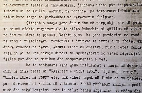 Akuzat ndaj artistëve dhe aktorëve të Teatrit Popullor: “Piktori i Ali Oseku, është i vetmi burrë që del nëpër Tiranë me pallto maxi, si Napolon Bonaparti dhe…”/Relacioni për Ramiz Alinë