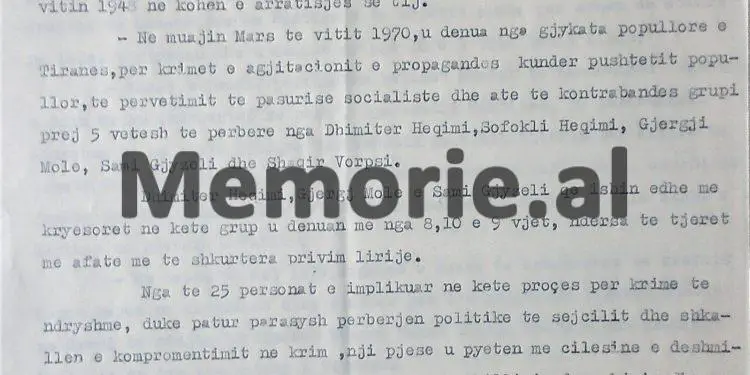 “Përcollëm për në Gjermani tre shtetas grekë dhe kthyem në Jugosllavi 12 kosovarë, që gjoja kishin ardhur për…”/ Buletini sekret i Sigurimit të Shtetit në 1970-ën