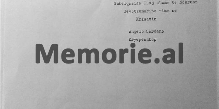 Relacioni i ambasadorit nga Roma: “Sekretari i Shtetit të Vatikanit, kërkon të vijë në Shqipëri për të takuar Nikolla Troshanin, që banon në…”/ Zbulohet korrespodenca sekrete e vitit 1990