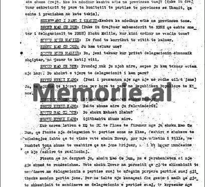 Mao Ce Duni: “Mos kinin frikë se jeni pak, edhe Marksi me Engelsin ishin vetëm në fillim, por idetë e tyre….”/ Takimi i panjohur me Hysni Kapon dhe Ramiz Alinë më 29 qershor ’62, në Wuhan