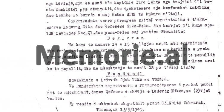 Letra për Enverin: “Nëse asht e mundun, kam nevoj të flas personalisht me ju për…” / Zbulohen dokumentet e panjohura për “spiunin” e filmit “Vendimi”, që akuzohej se tregoi Qemal Stafën