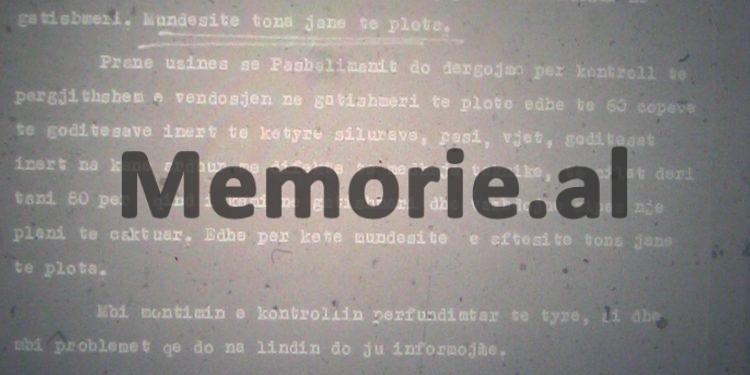 Relacioni për Ramz Alinë: “Në burgun e Burrelit, i dënuari Muhamet Prodani thotë se: pas prishjes me Kinën, zinxhiri rreth nesh po shtrëngohet dhe…”/ Raporti i Drejtorit të Sigurimit me përgjimet