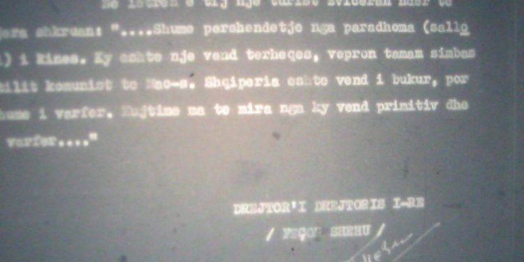 “Turistët e huaj që vijnë tek ne, thonë se shqiptarët na shohin si kafshë të egra dhe…”/ Raporti ‘Tepër sekret’ i Drejtorit të Sigurimit në ’69-ën për Hysni Kapon