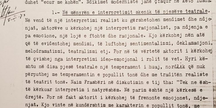 Akuzat ndaj artistëve dhe aktorëve të Teatrit Popullor: “Piktori i Ali Oseku, është i vetmi burrë që del nëpër Tiranë me pallto maxi, si Napolon Bonaparti dhe…”/Relacioni për Ramiz Alinë